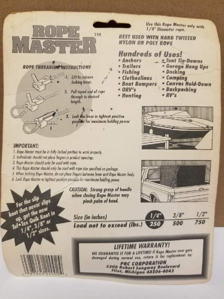 Rope Master Rope Cinch