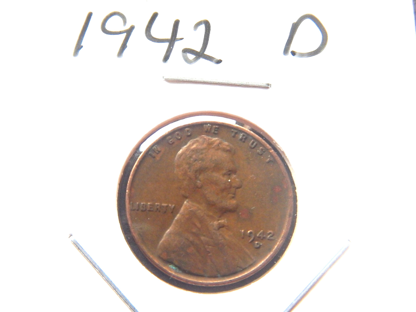 1942 (D) Lincoln Penny