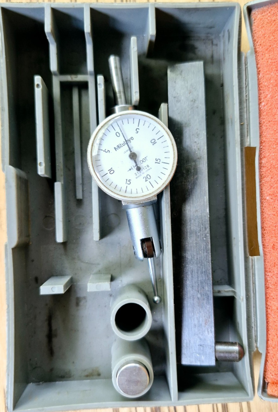 Mitutoyo 513-128 Dial Test Indicator .001 -.040inch