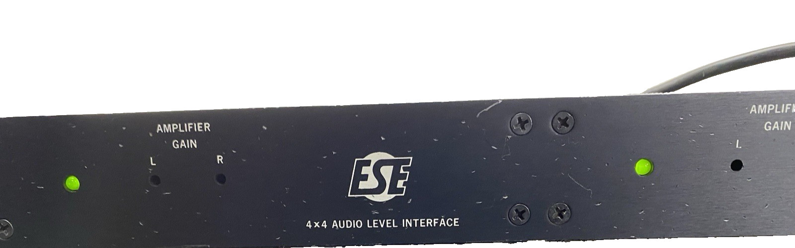 Lot of 2 ESE ES-244 Amplifier 4x4 Audio Level Interface