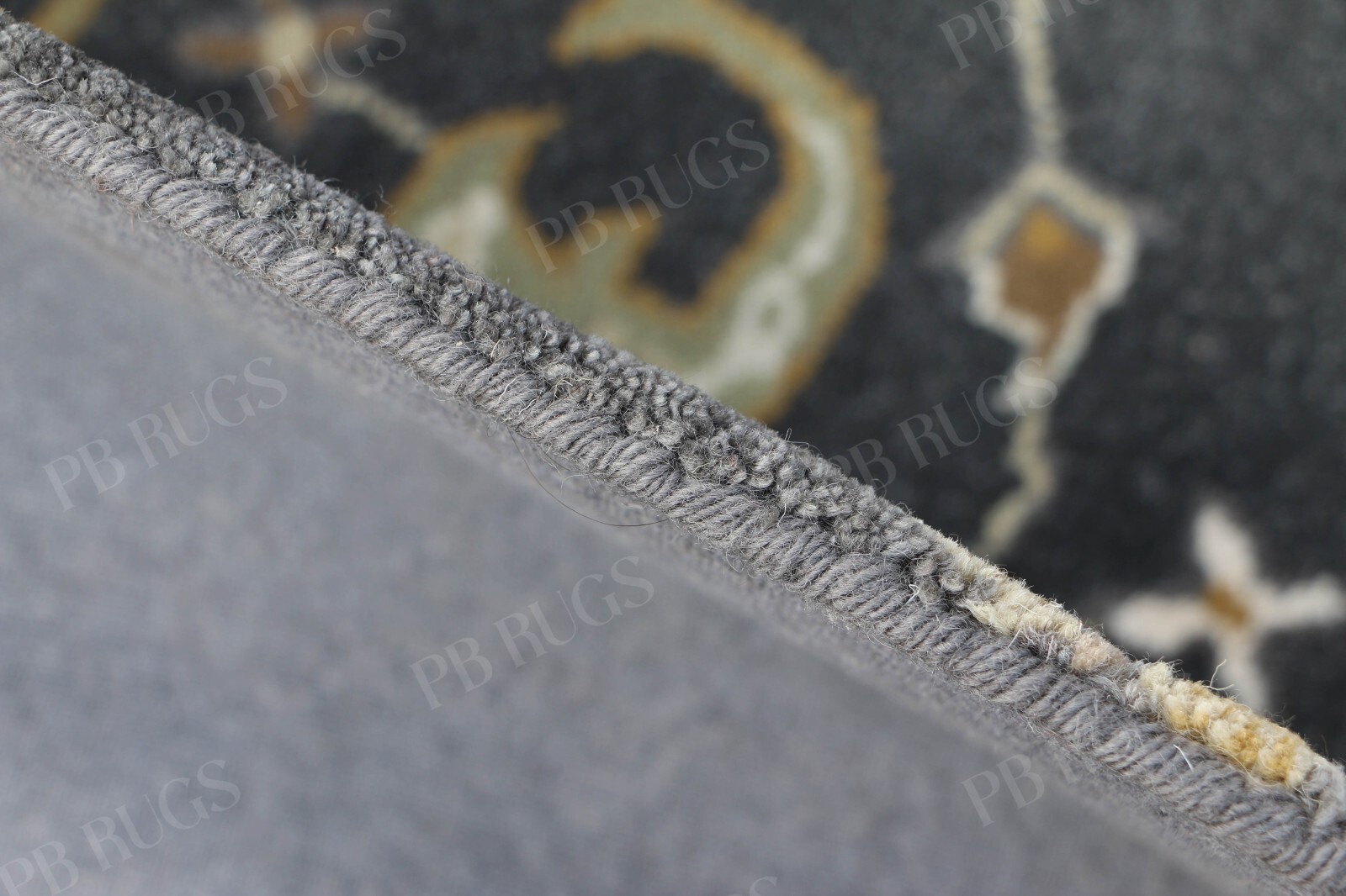 New Juno Gray Handmade Tufted Area Rugs 100% woolen