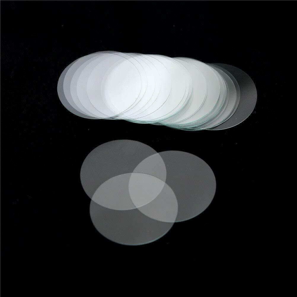 Glass Circular Coverslip Slides 100 PCS/Box Round Covers