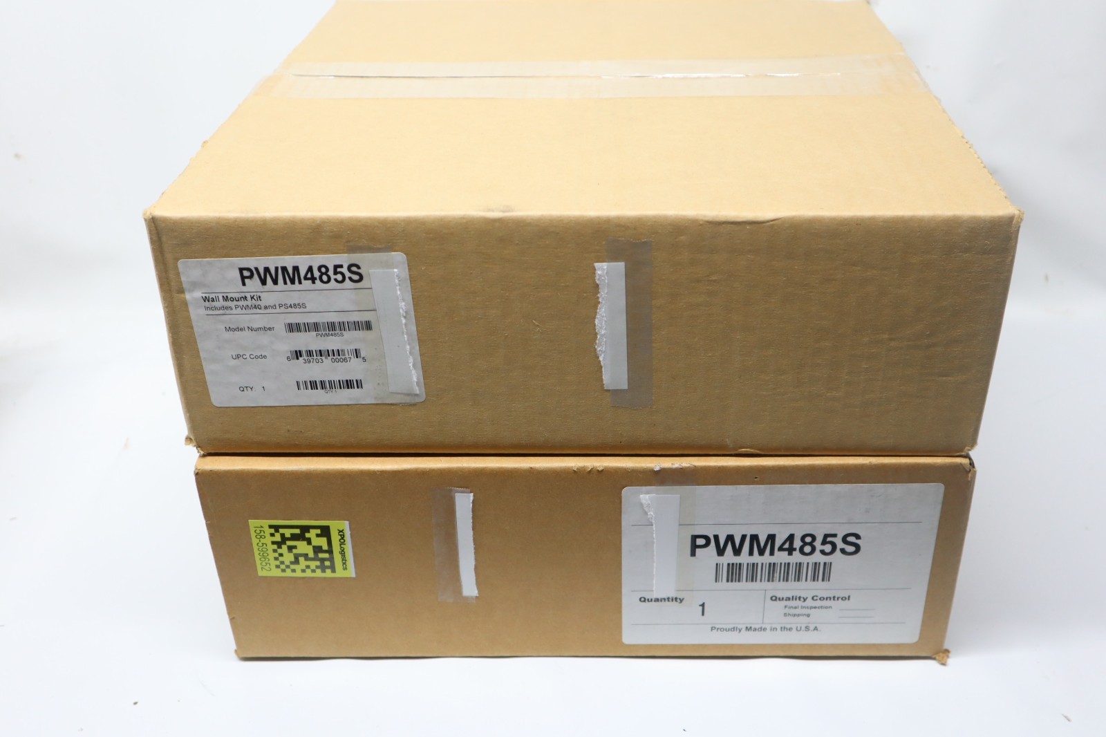 Lot of 2 - NEW Panasonic Wall Mount and Pendant Shroud PWM485AW (PWM40 & PS485S)