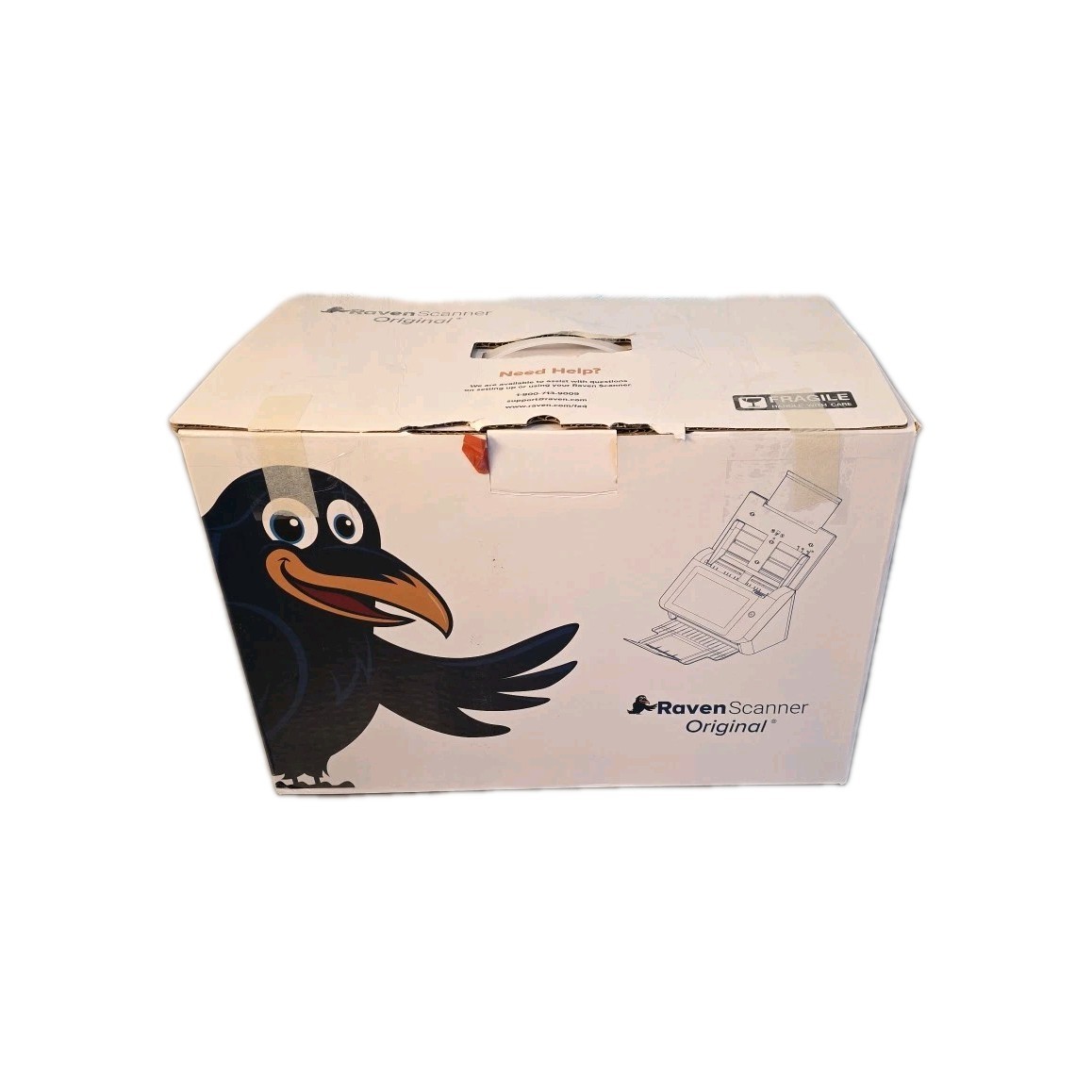 Raven Original 2nd Gen Duplex Document Scanner 8" Touchscreen - See Description