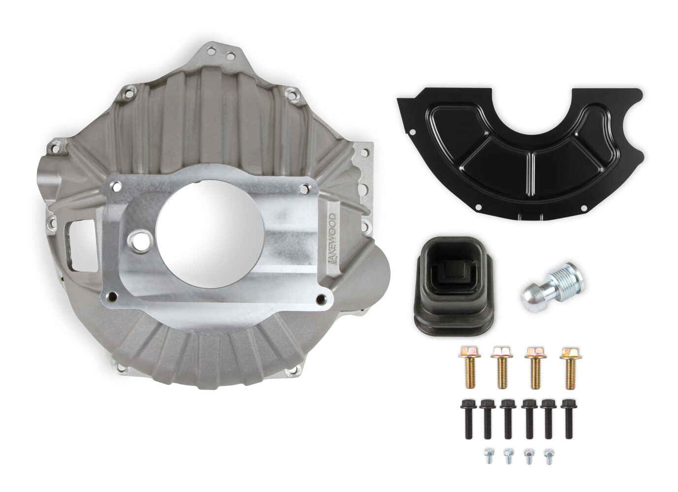 Lakewood LK4000K Aluminum Bellhousing Chevy SBC/BBC to T10/TKO/TKX Transmission
