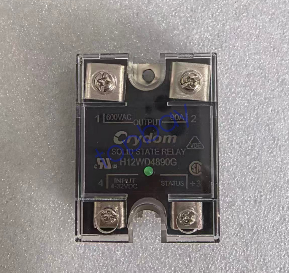1psc Crydom H12WD4890G Solid State Relay 600V 90A Output #4039H4IAC