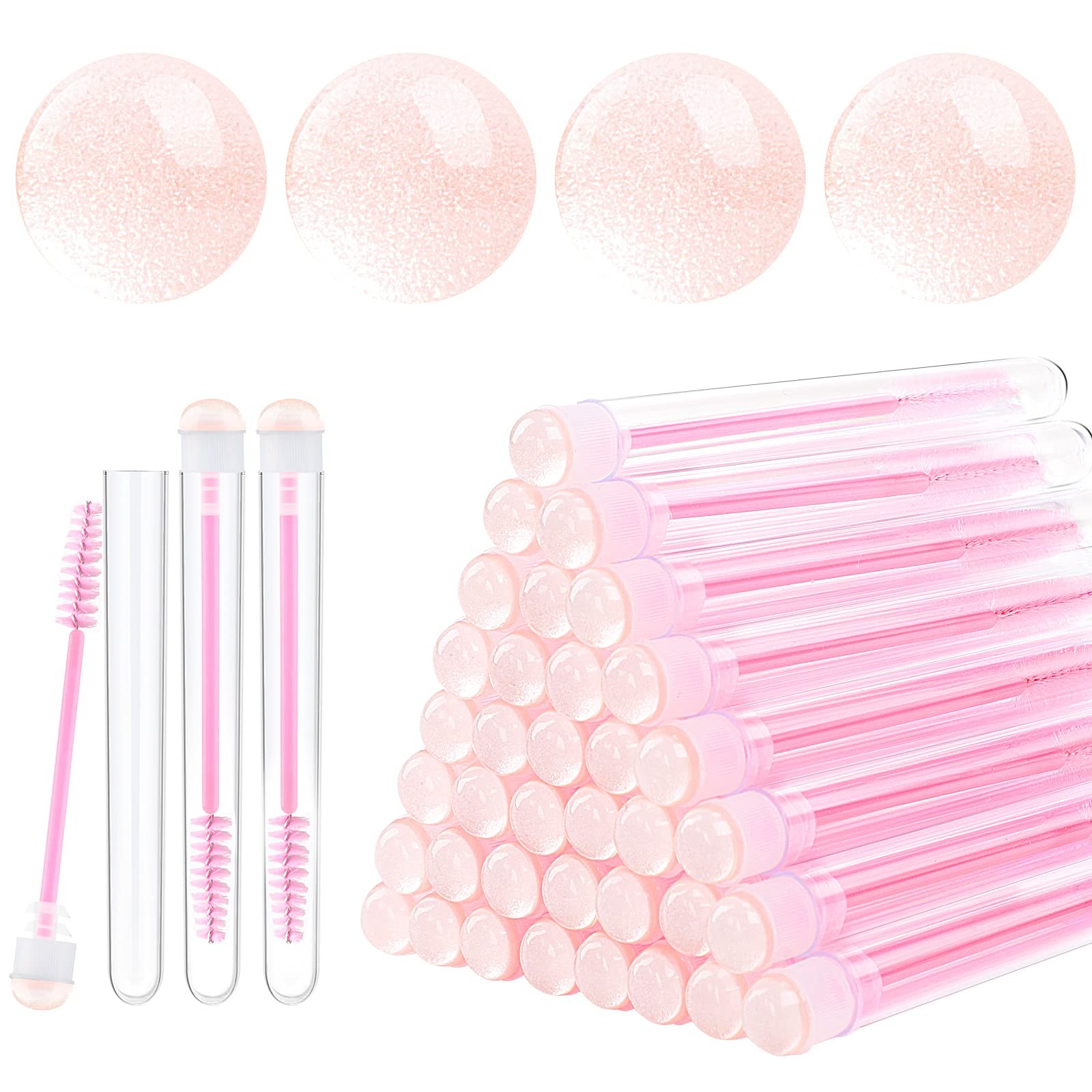 Disposable Mascara Brushes Eyelash Brush Wand Diamond Mascara Wands Makeup Tool