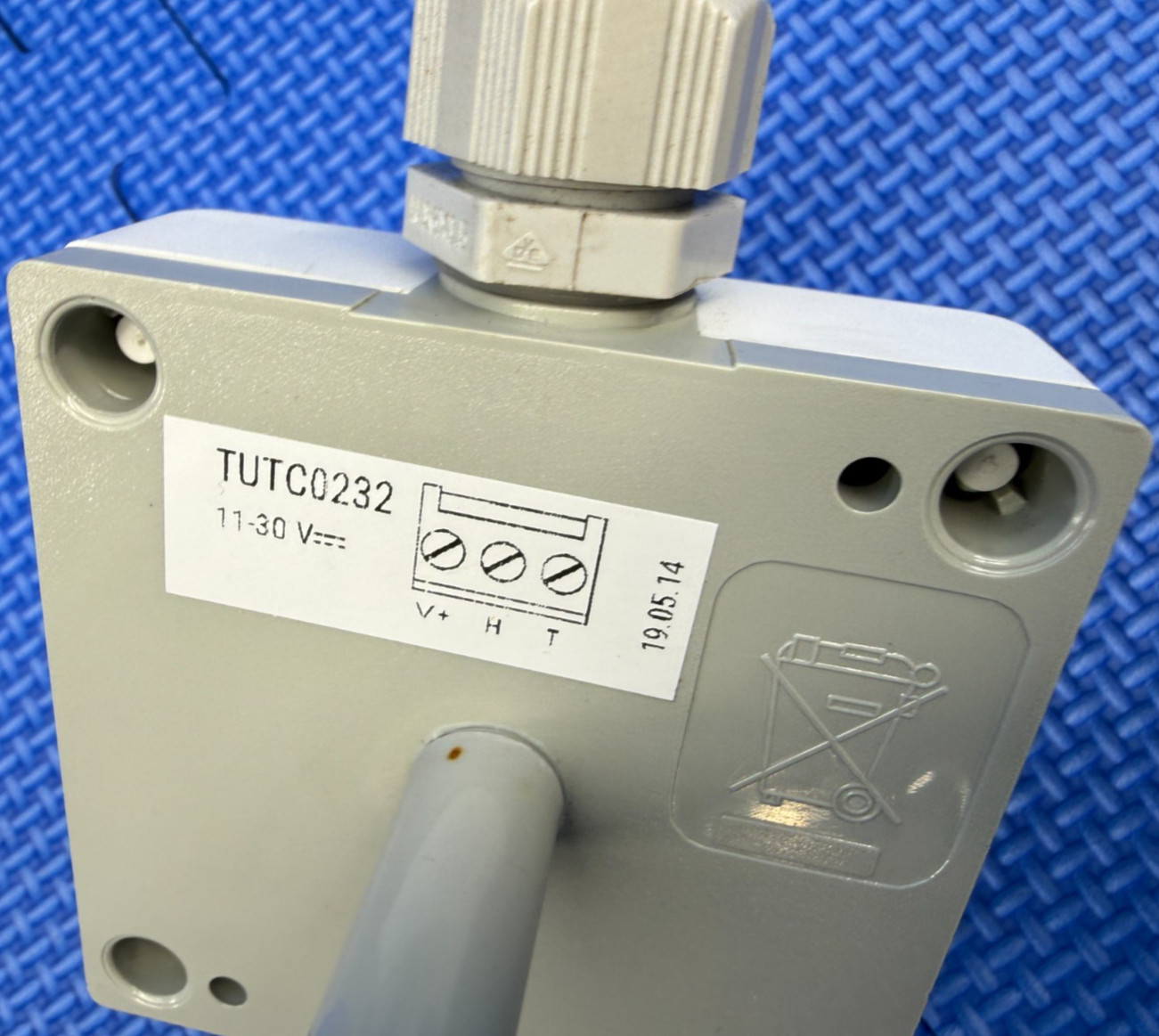 Industrie Technik TUTC0232 Duct Mounted Humidity Temperature Transmitter