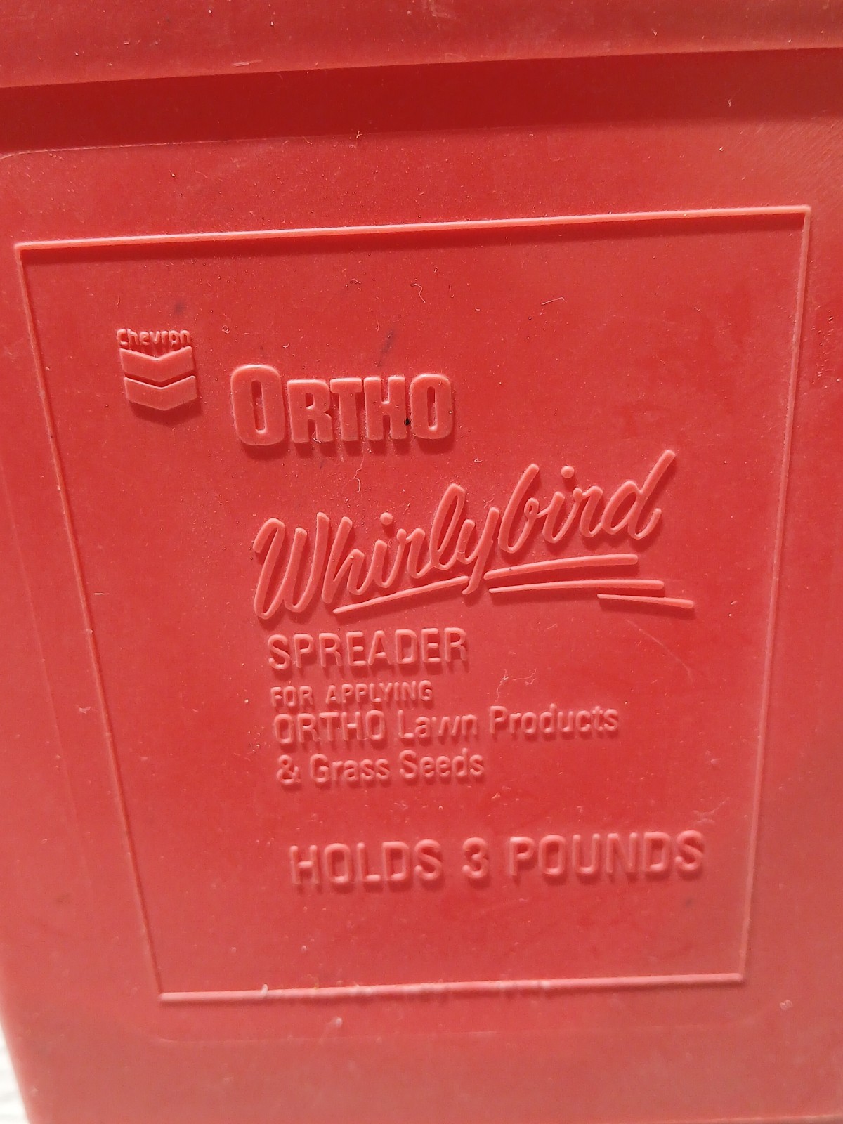 Vintage Ortho Whirlybird Multi-Purpose Hand Held Spreader Grass Seed Fertilizer