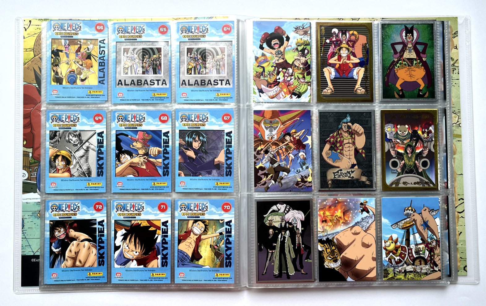 2022 ONE PIECE EPIC JOURNEY Cards - Full Set 234/234 Panini Monkey D. Luffy