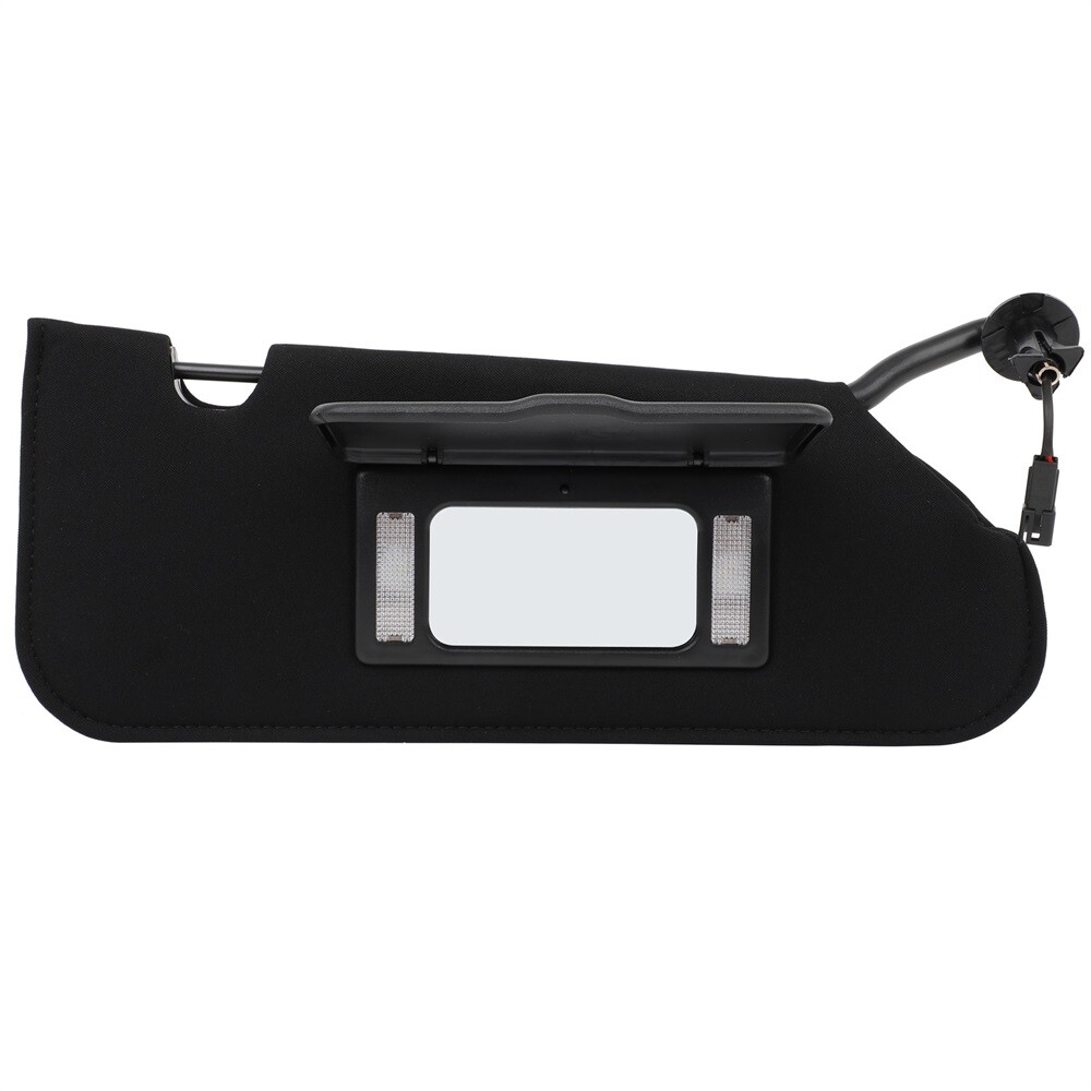 Passenger Side Sun Visor Black For Chevrolet Corvette Base Convertible 2-Door
