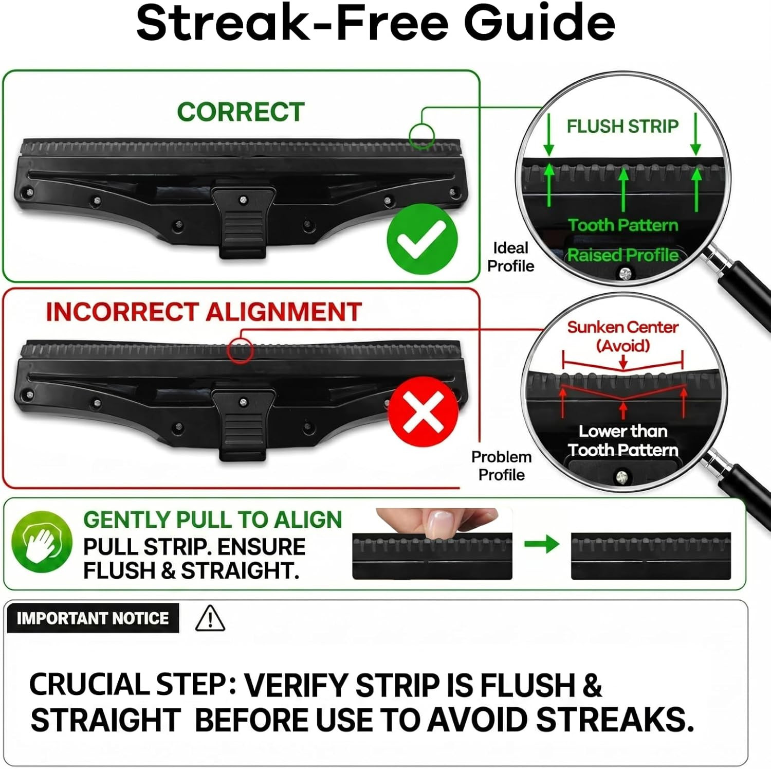 Window Vacuum Squeegee Cordless, Electric Window Cleaner Squeegee with 2000Pa Su