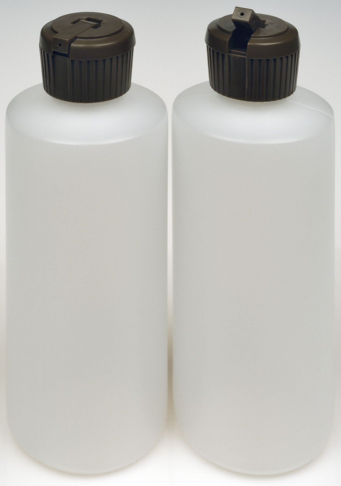Plastic Bottles w/Applicator Lids, 4-oz., 25-Pack, New