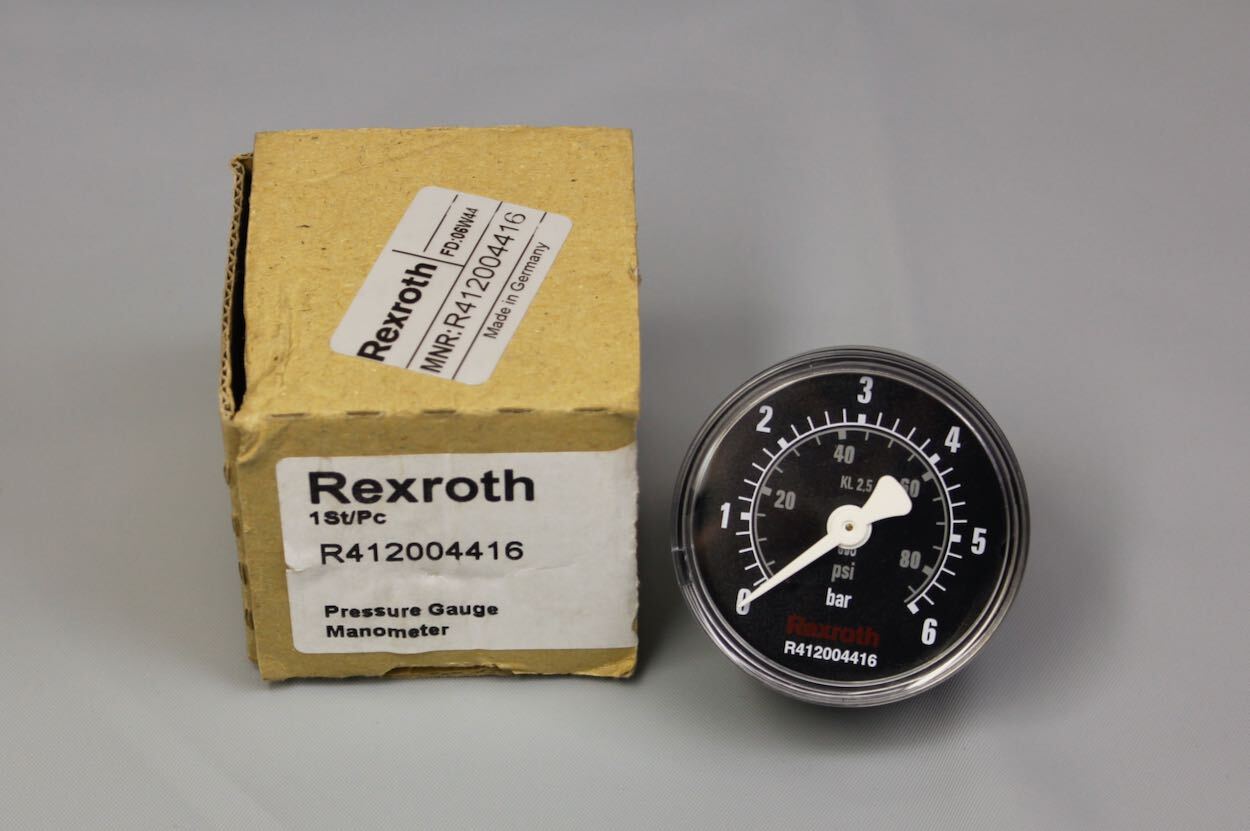 Rexroth R412004416 Pressure Gauge Aventics