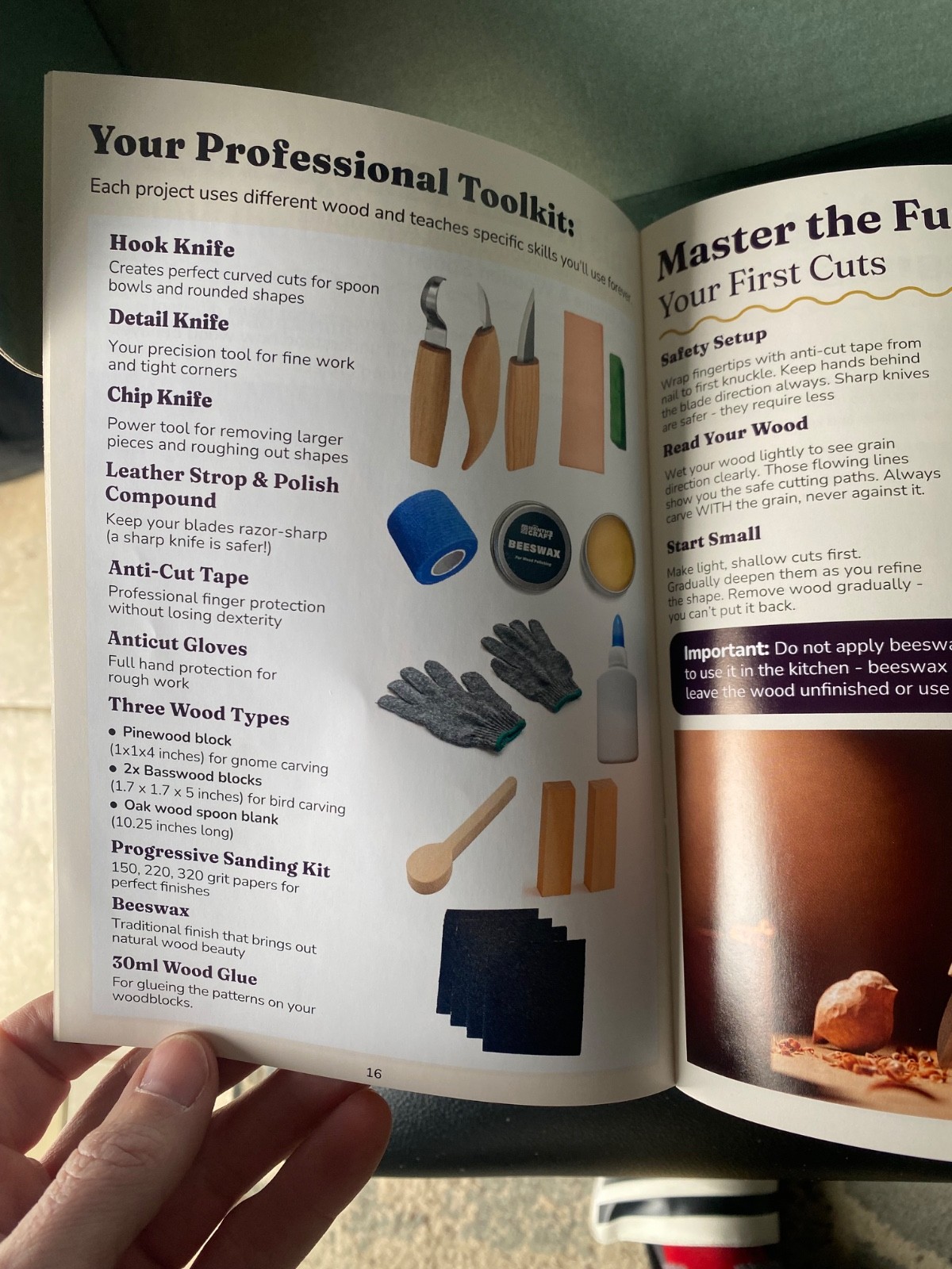 wood carving complete kit
