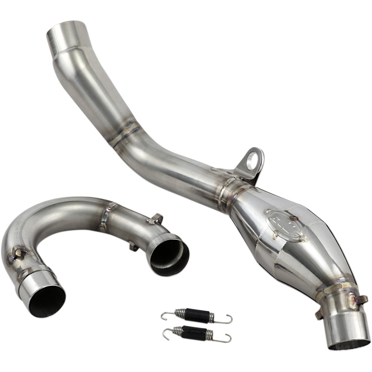 FMF 044449 Megabomb Stainless Steel Header w/Mid-Pipe