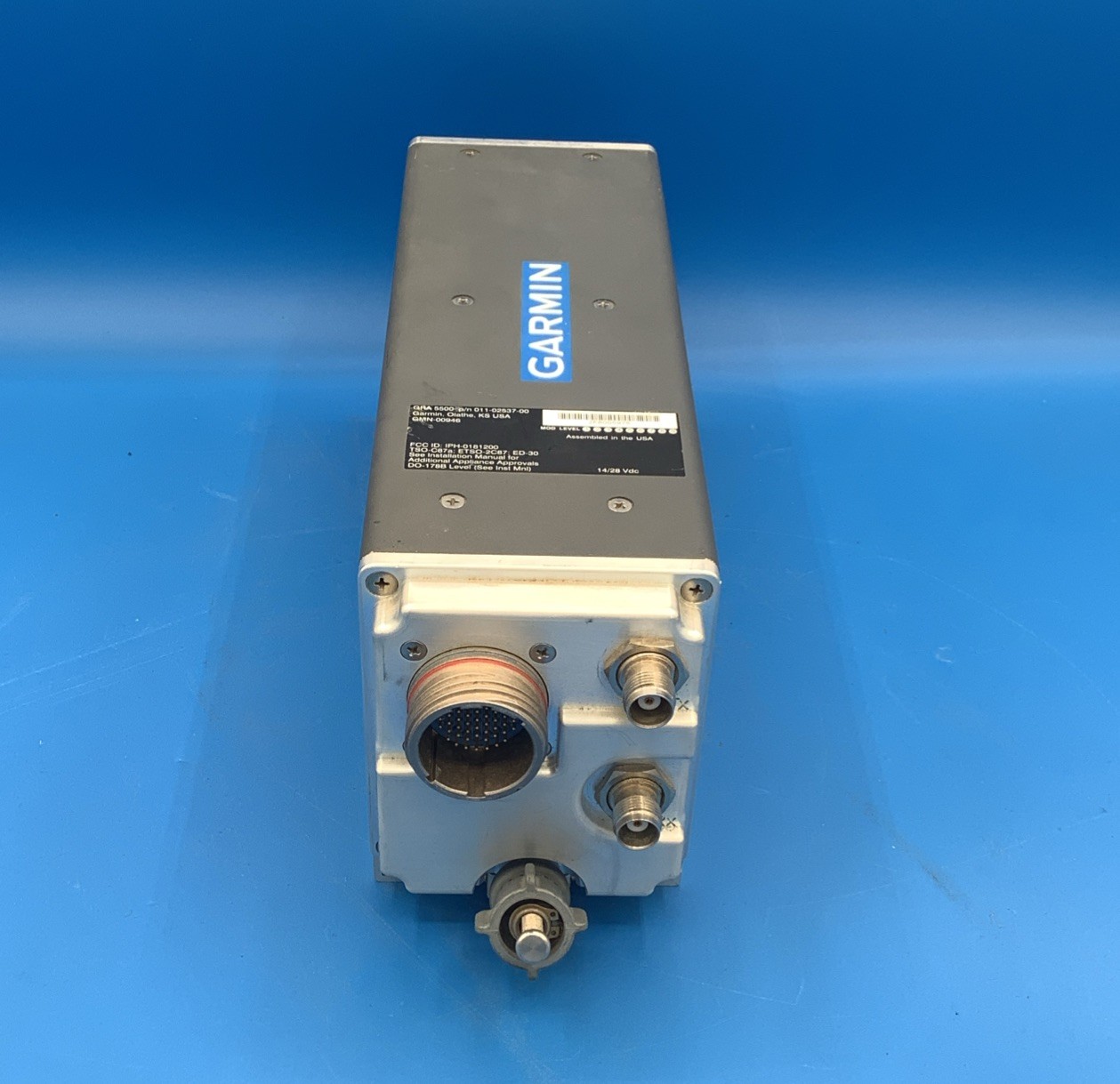 Garmin GRA 5500 Digital Radar Altimeter P/N 011-02537-00