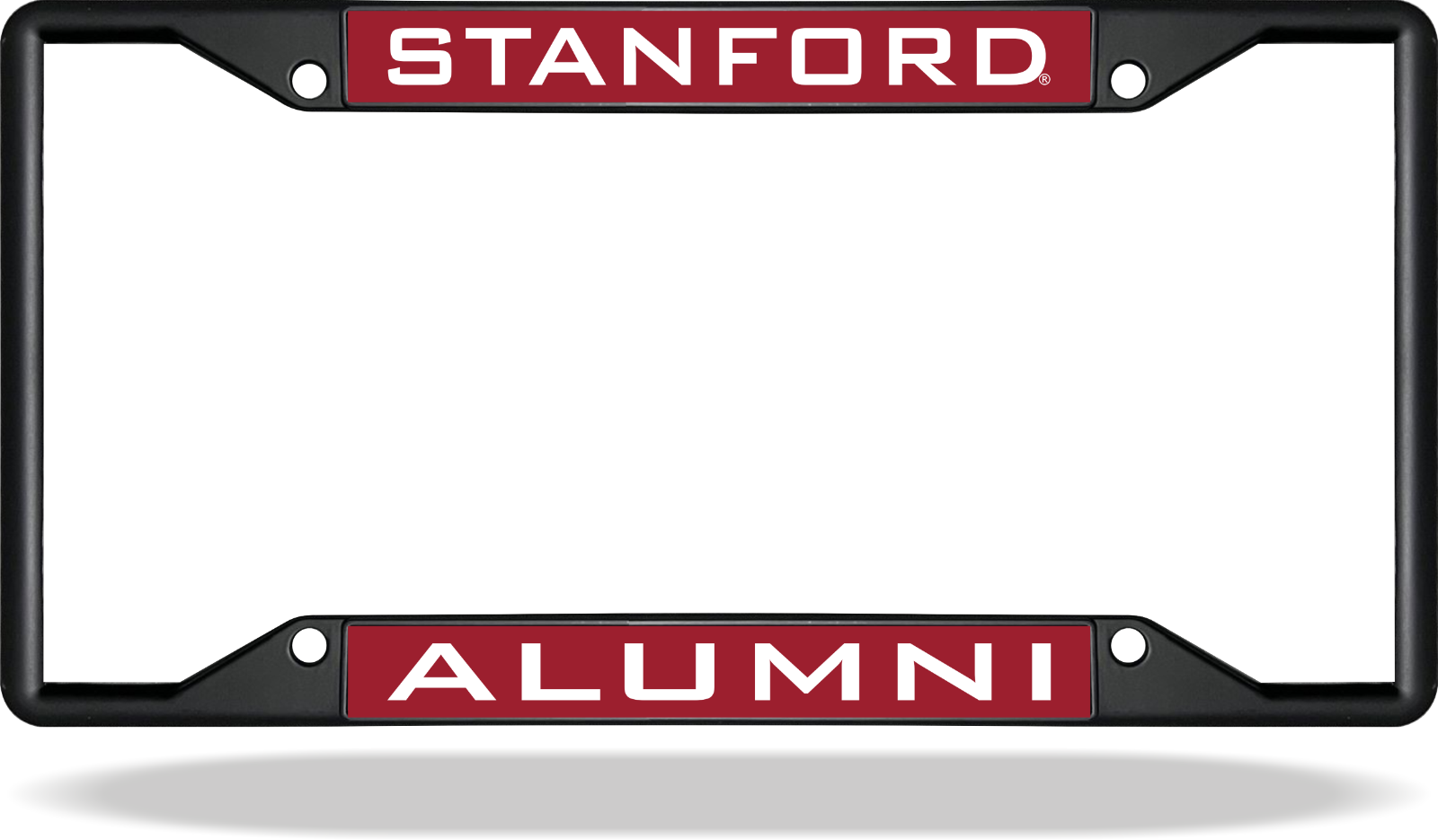 Stanford ALUMNI Black License Plate Frame