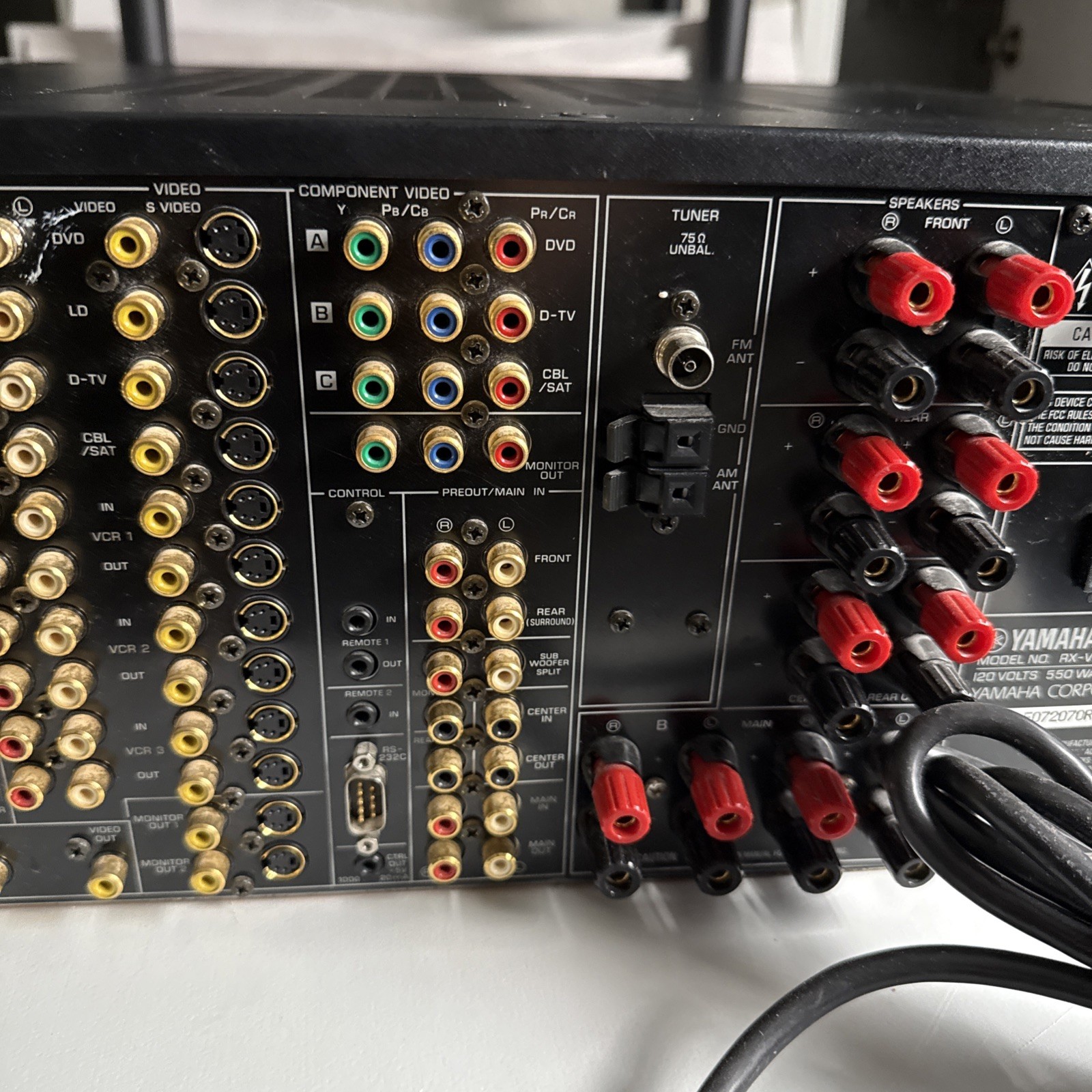 Yamaha RX-V1 Flagship AV Receiver Fully Functional