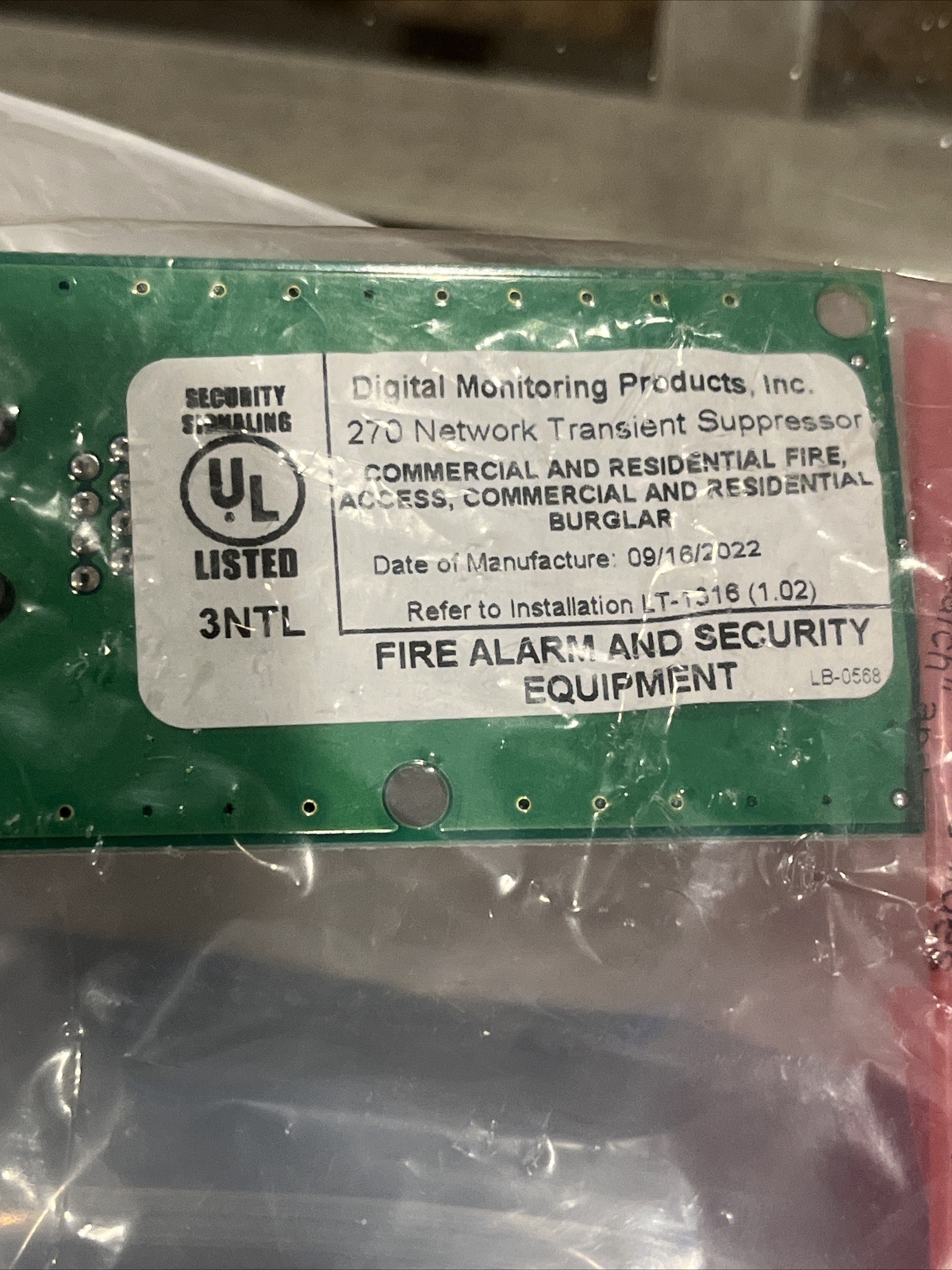 DMP 270 Network Transient Suppression Module