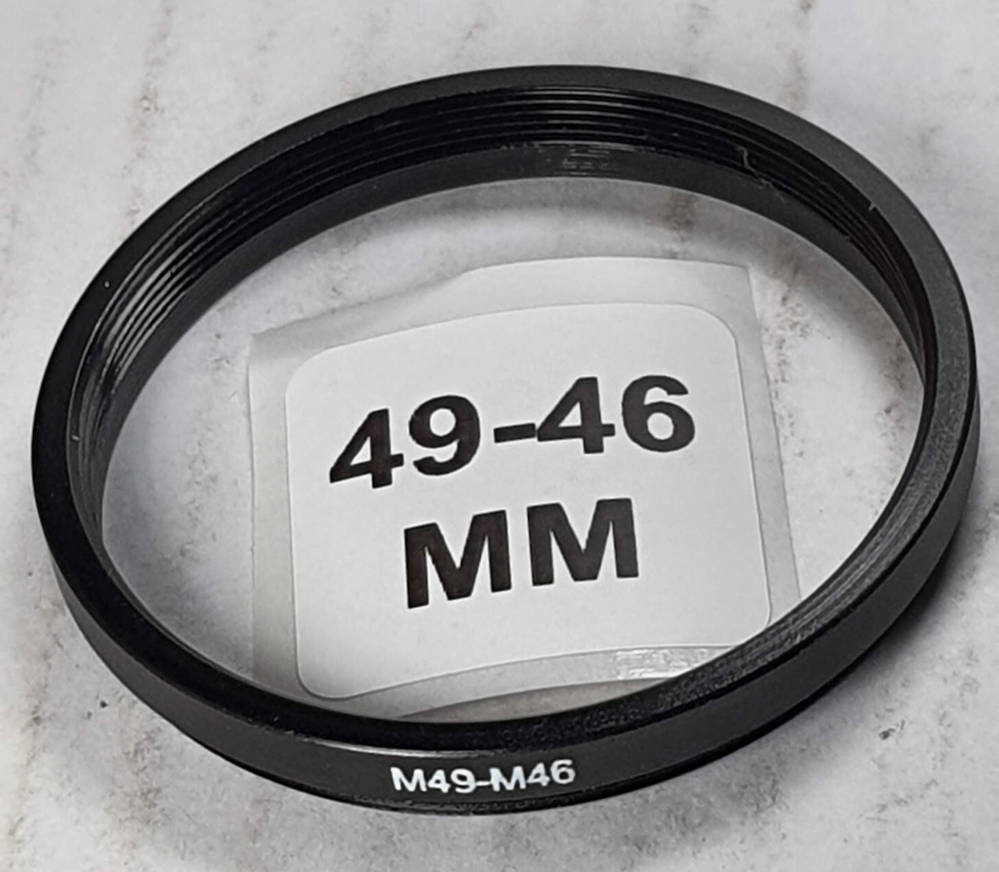 49-46mm Step-Down Lens Filter Adapter Ring 49 mm to 46mm 49mm-46mm E-49-E46