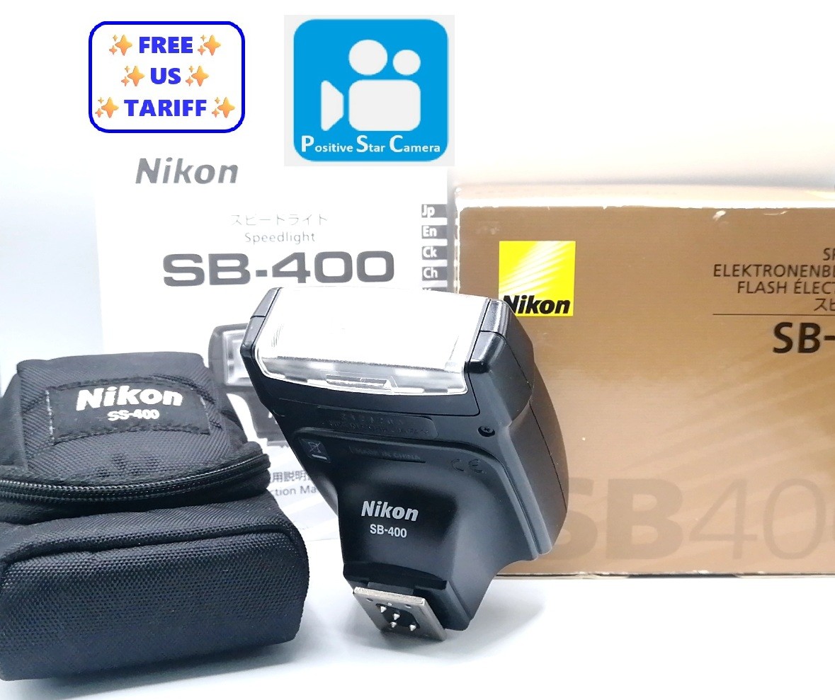 Tested🎦👀🌟N MINT🌟 Tested Nikon Speedlight SB-400 Shoe Mount Flash From JAPAN