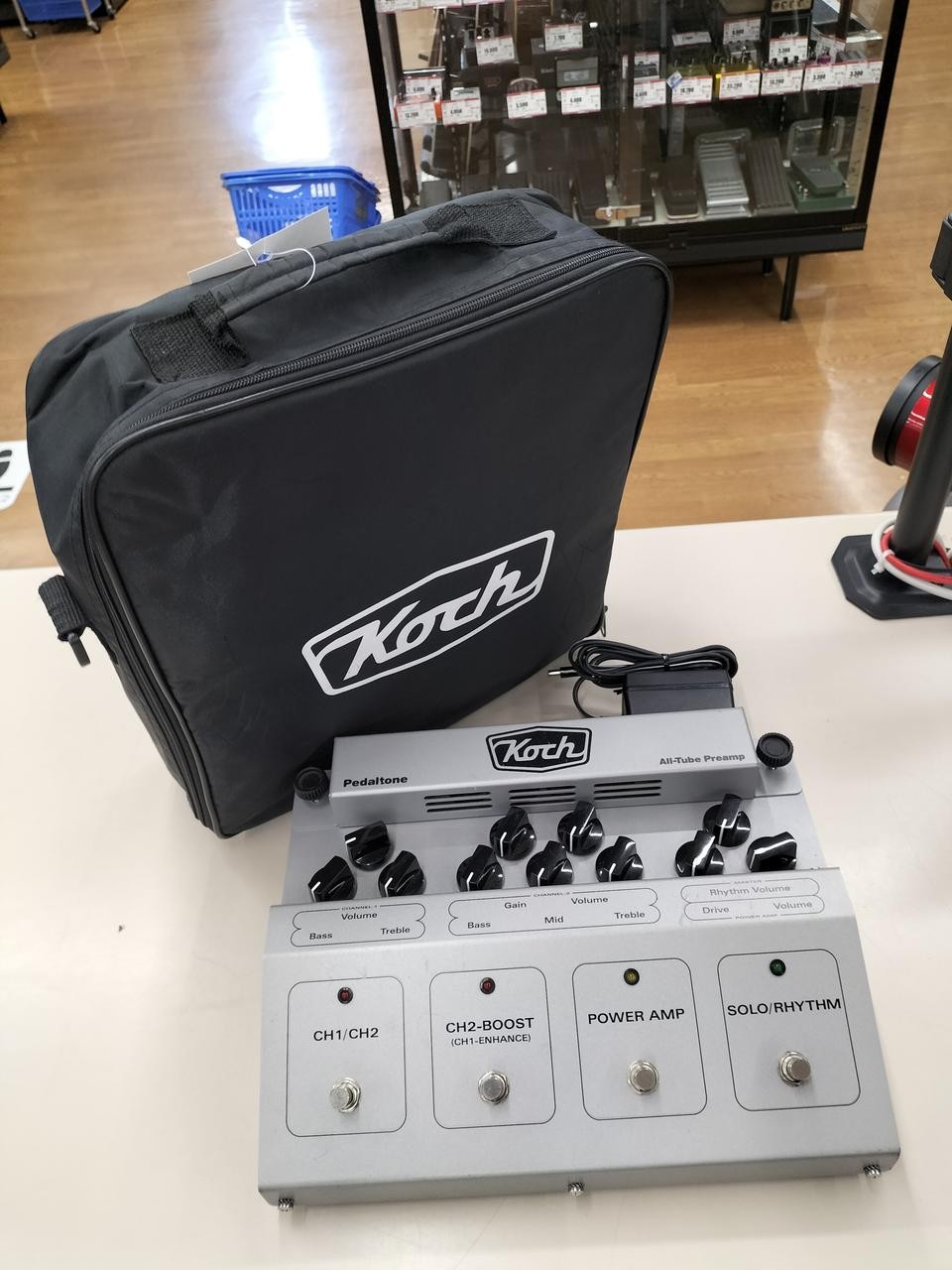 Koch Pedaltone Guitar Tube Preamp Effects Pedal High-End All-Tube Used