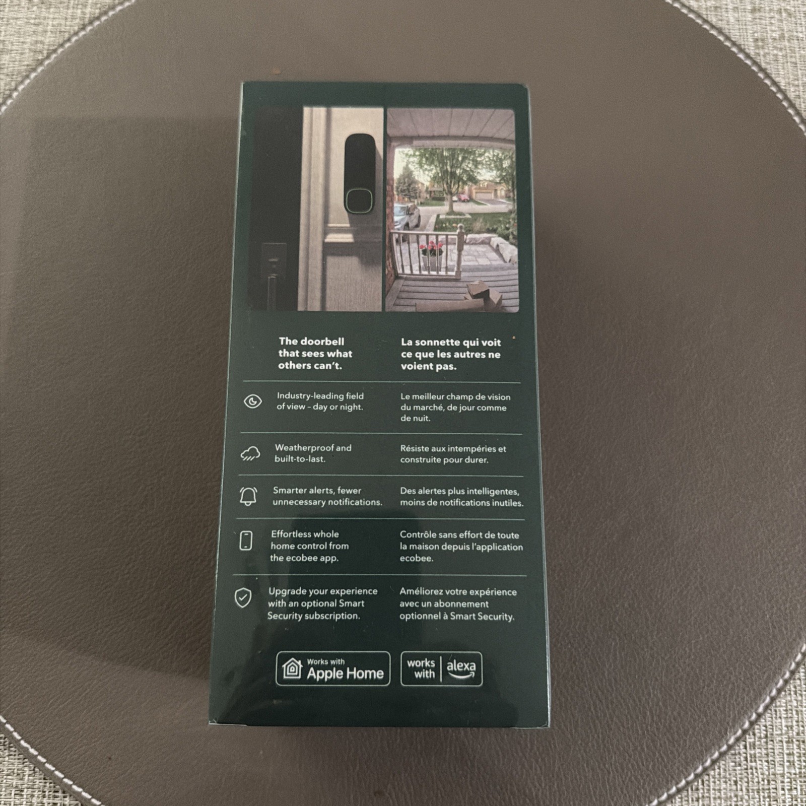 Ecobee Smart Wired Doorbell Camera Brand new