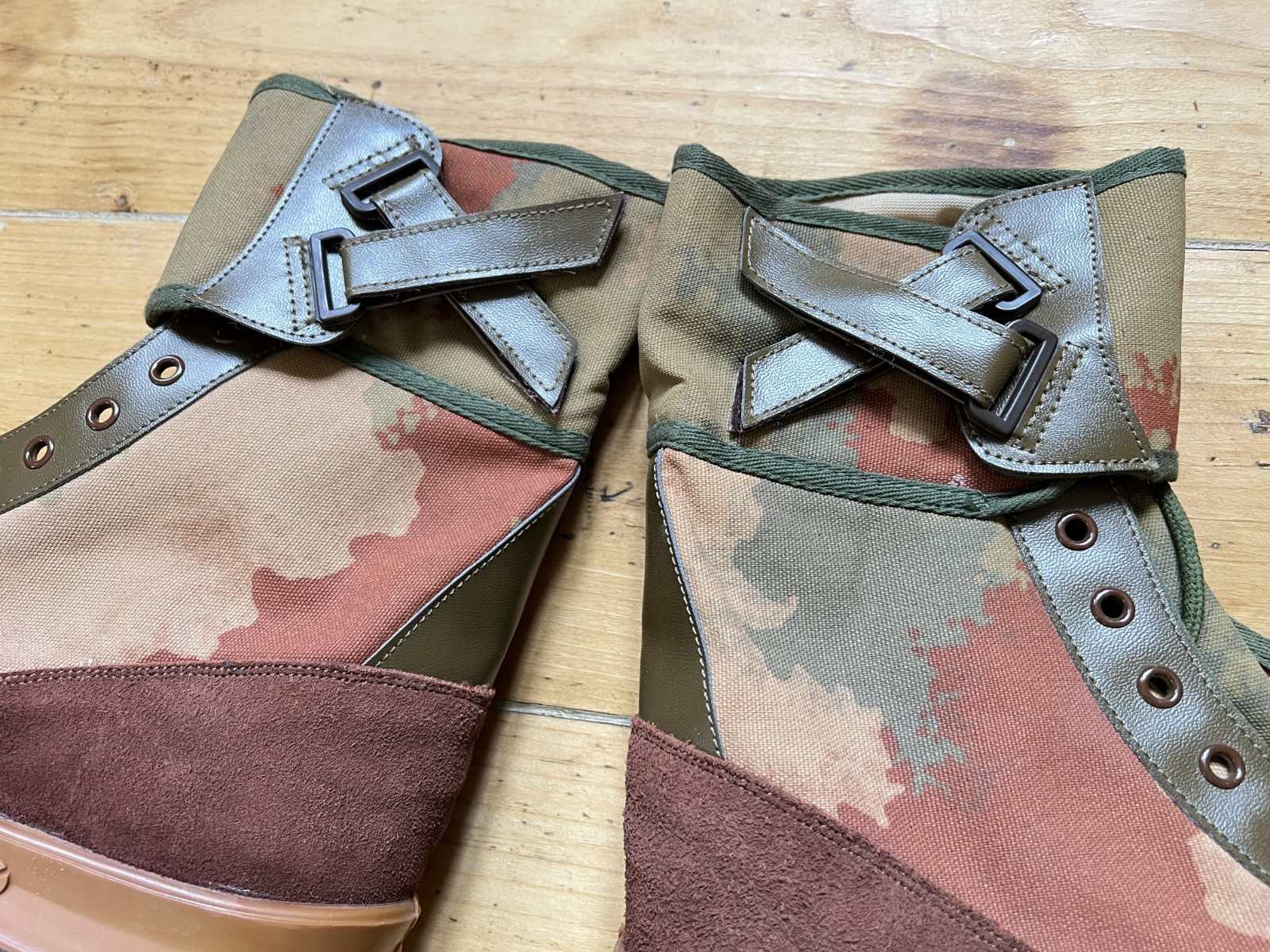 Czech DESERT STORM Boots (Trial Camo Czechoslovakia)