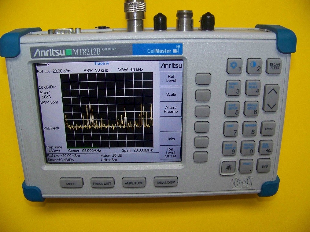 Anritsu MT8212B ver.5.10 Cell master 11opt New battery. Charger + ICN50 InstaCal