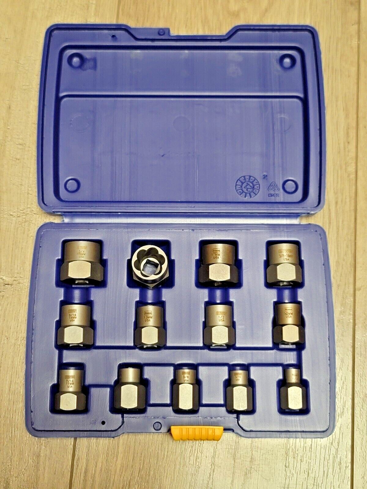 Irwin Hanson 13pc 3/8"/Hex Drive External Bolt Extractor Set SAE/ Metric #54113