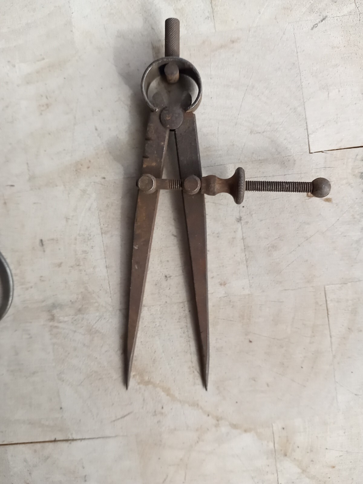 Vtg 4 Starrett Spring Type Outside/Inside Caliper/Divider Quick Spring Nut