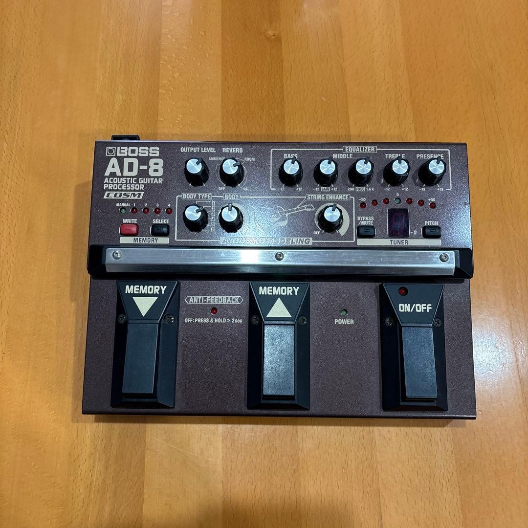 BOSS AD-8 Acoustic Guitar Effects Processor