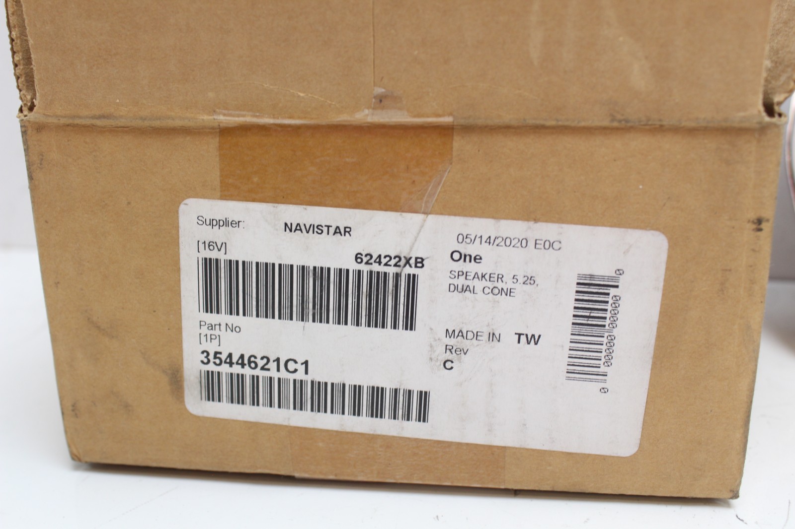 Genuine International 3544621C1 Speaker - Pana-Pacific 62422XB Dual Cone 5-1/4”