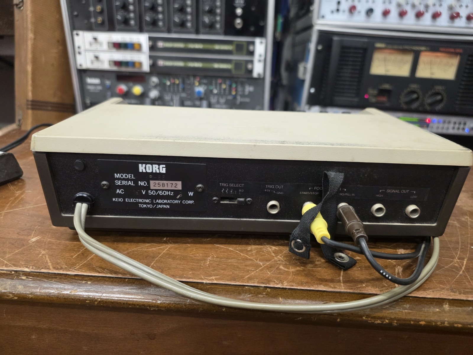 Korg KR 55 Drum Machine w Original Footswitch