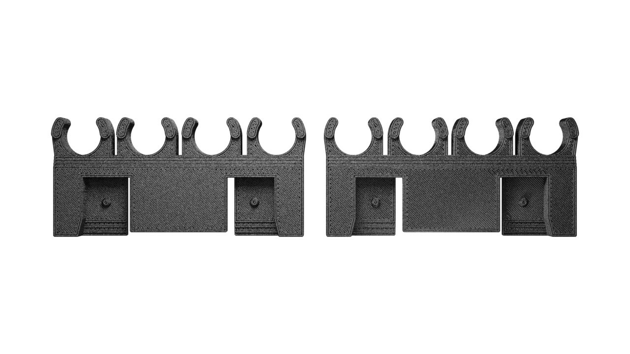 Ford Valve Cover Mounted 8mm Black Spark Plug Wire Separators 1965-1977 Ford