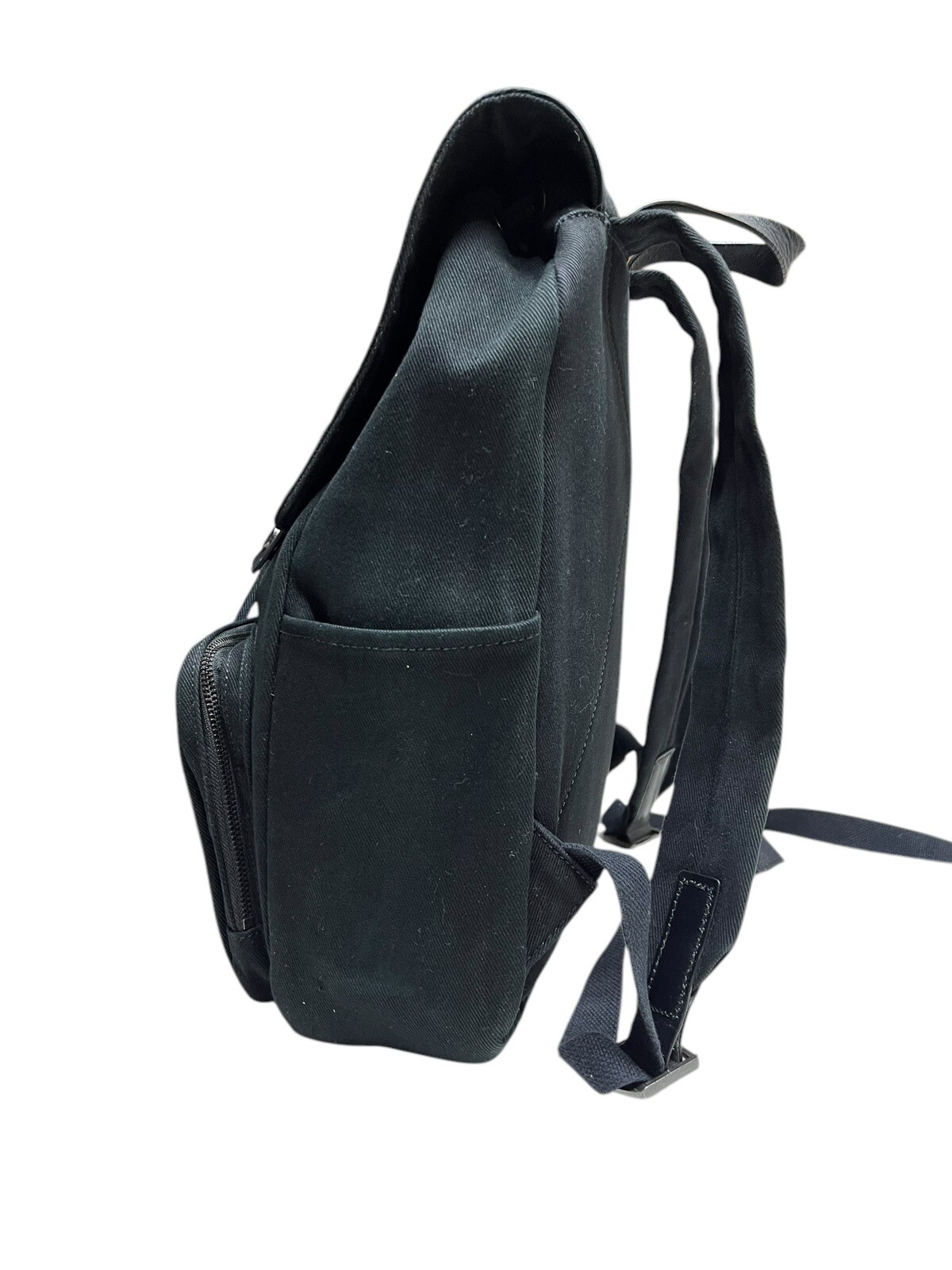 EVERLANE THE MODERN SNAP UNISEX BLACK Canvas Backpack