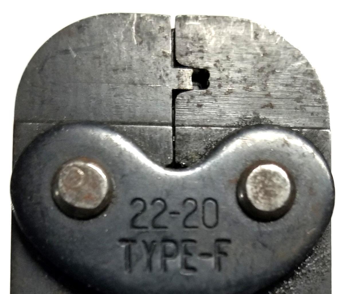 AMP 90034 Hand Crimping Tool 22-20 Type F