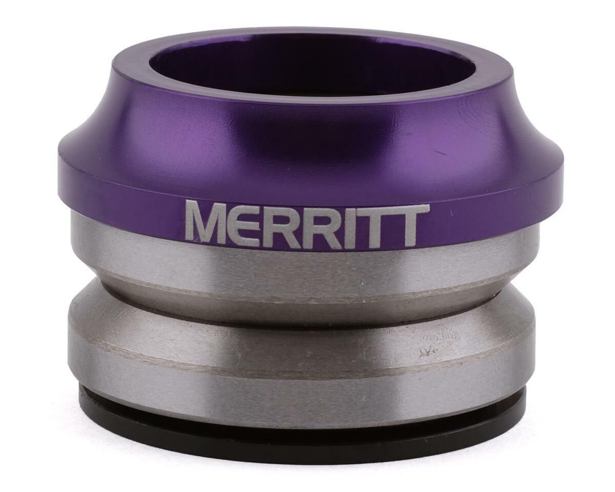 MERRITT LOWTOP INTEGRATED BMX HEADSET - 1-1/8" - PURPLE