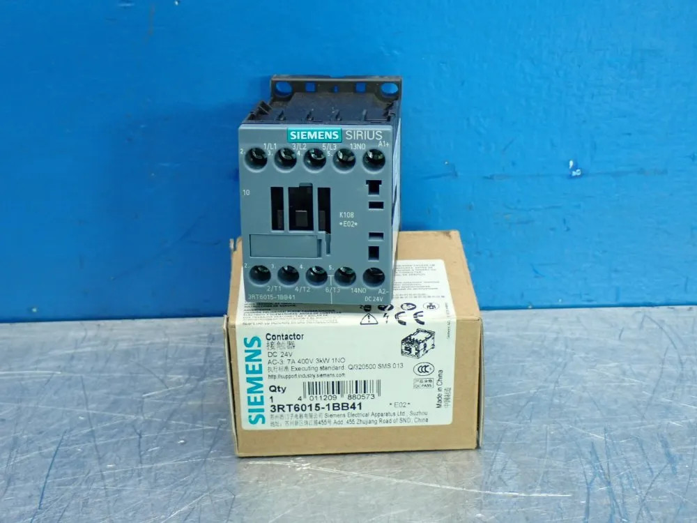 SIEMENS CONTACTOR 3RT6015-1BB41
