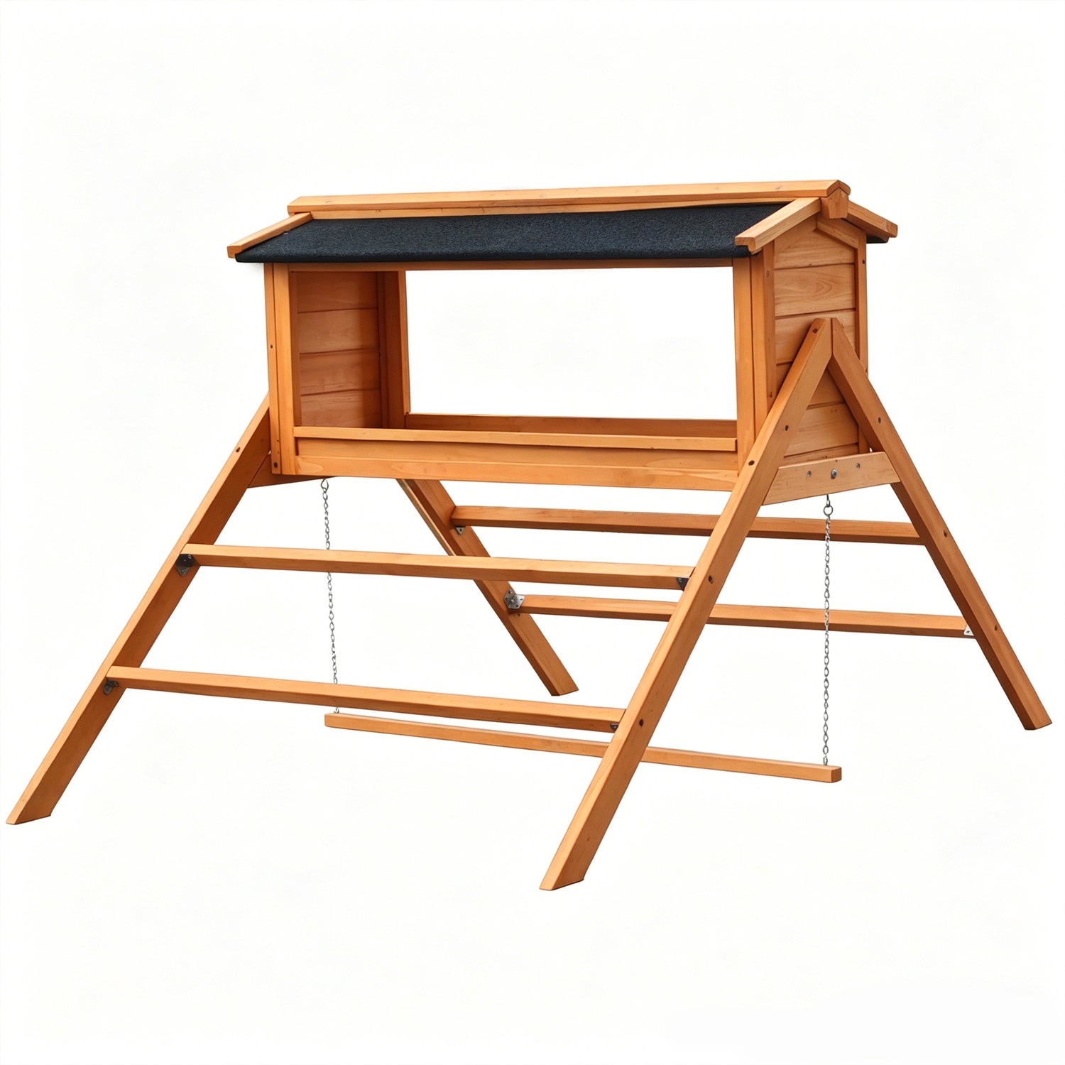 Chicken Nesting Box for Coop, Nesting Boxes with Chicken Swing for Hens Chickens