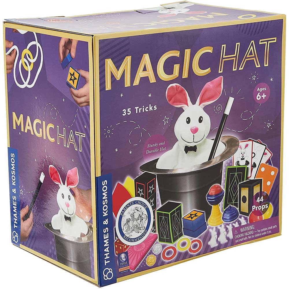 Thames & Kosmos Magicians Hat | 35 Childrens Magic Tricks and Illusions Kit Age6