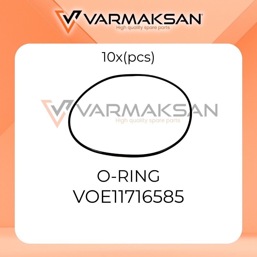 NEW VOLVO VOE11716585 O-RING PACK OF 10 / NEW VOLVO 11716585 O-RING - 10x PCS