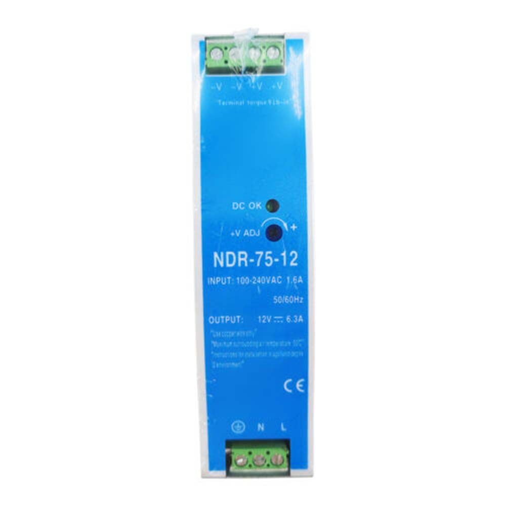NDR-75-12 12V 6.3A Switching Power Supply for MEAN WELL