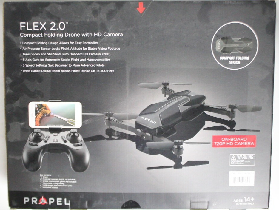 Propel Compact Folding Drone with HD Camera Flex 2.0 ART.1422629 #9f5