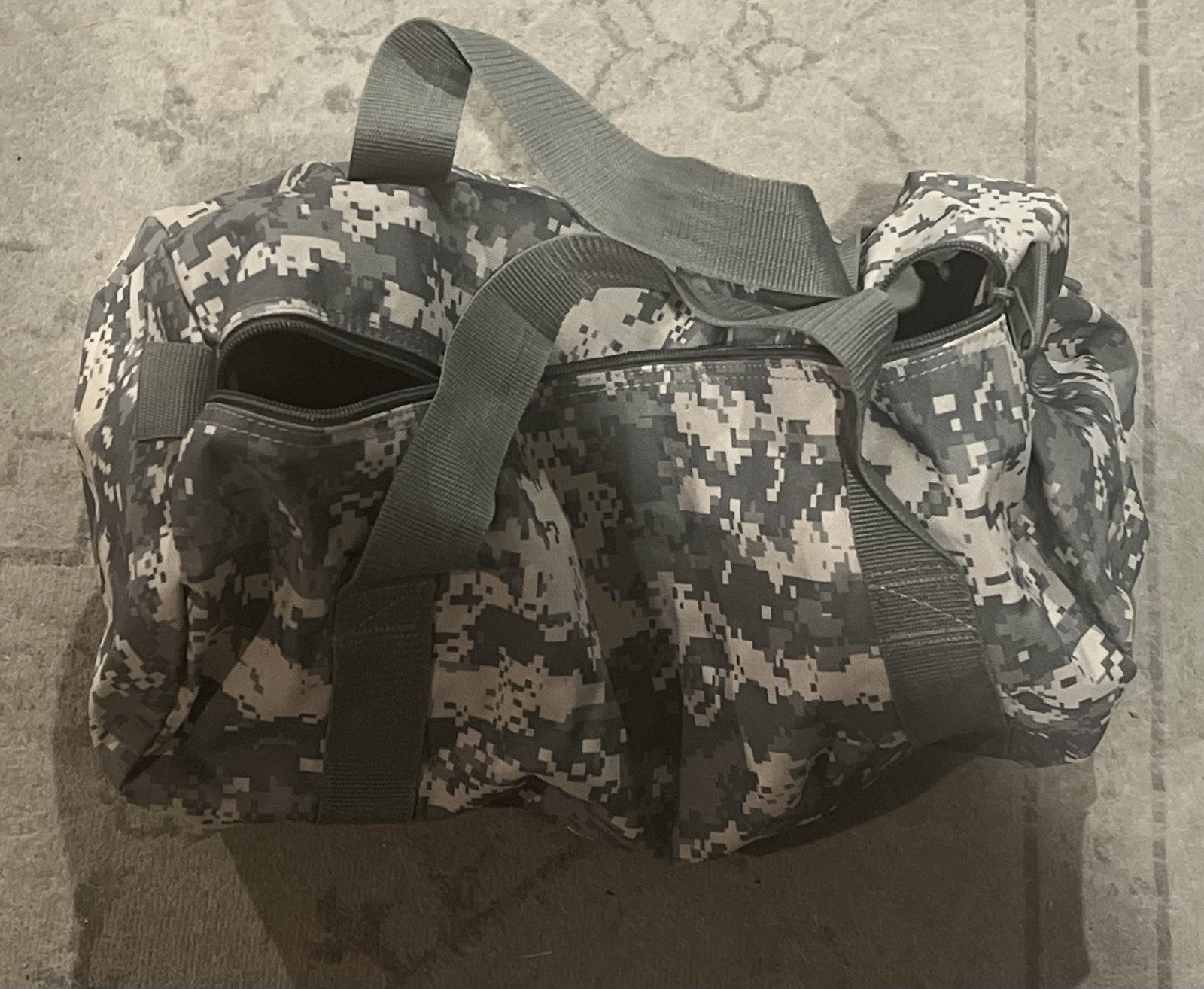 ACU Camouflage Duffel Tote Bag