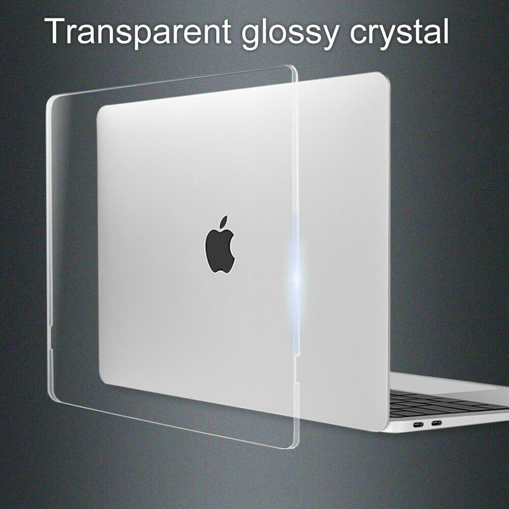 Glossy Crystal Clear Hard Case for MacBook Pro 14.2" A2442/A2779/A2918/A2992