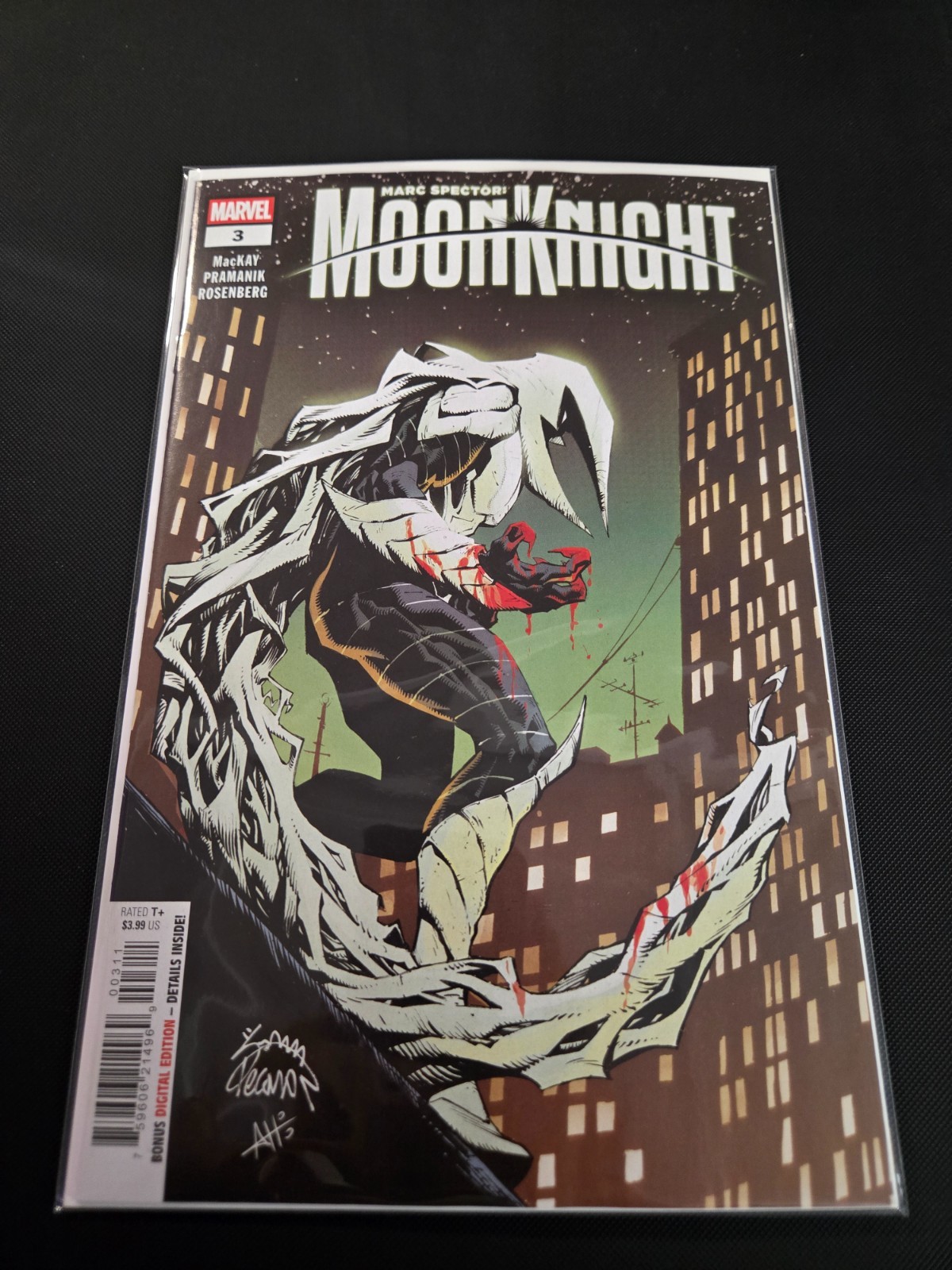 Marc Spector Moon Knight #3 Marvel 2026 VF/NM