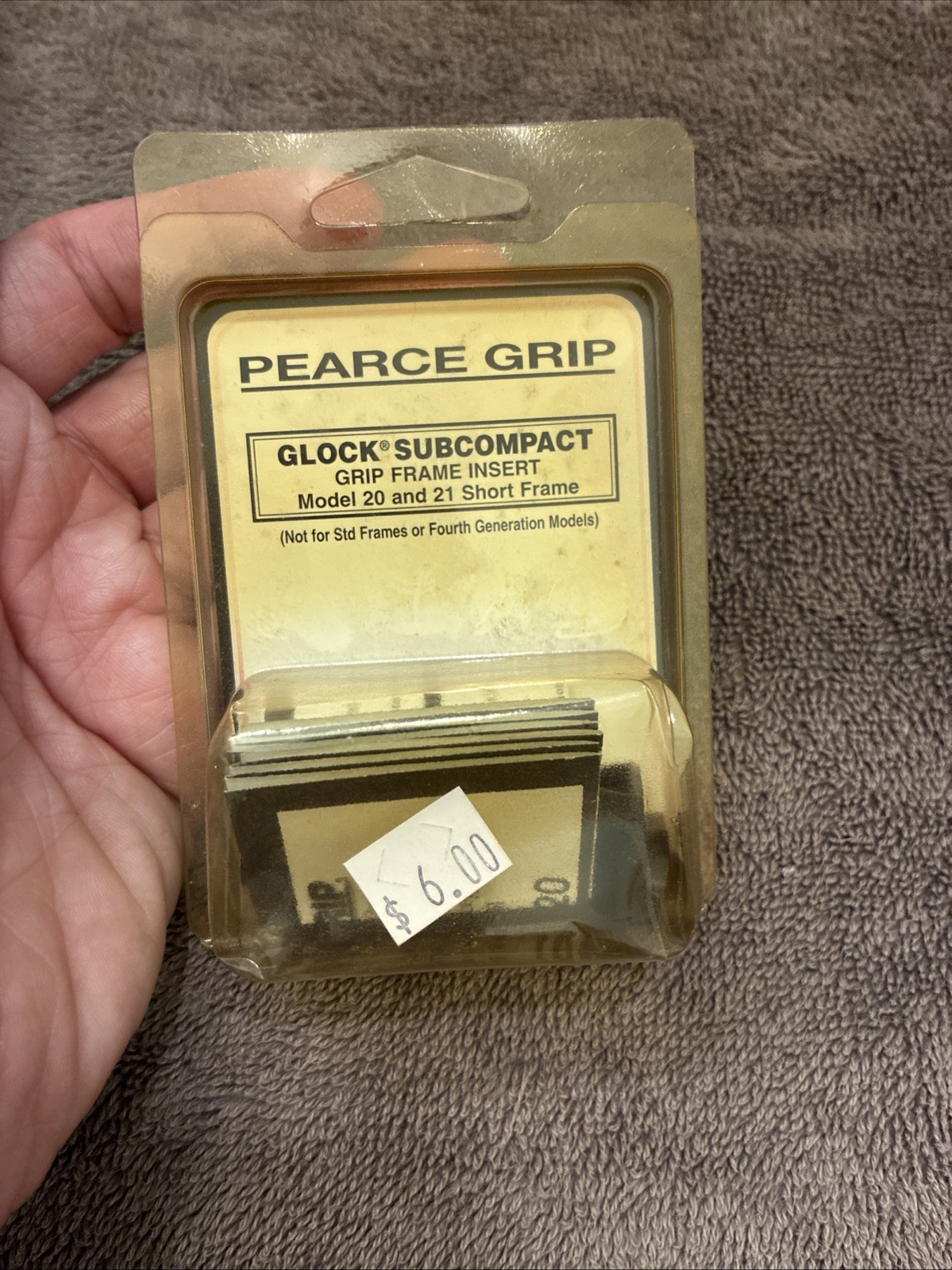 Pearce Grips PG-FI20SF Frame Insert for Glock Model 20SF/21SF Grip Frame Inse...