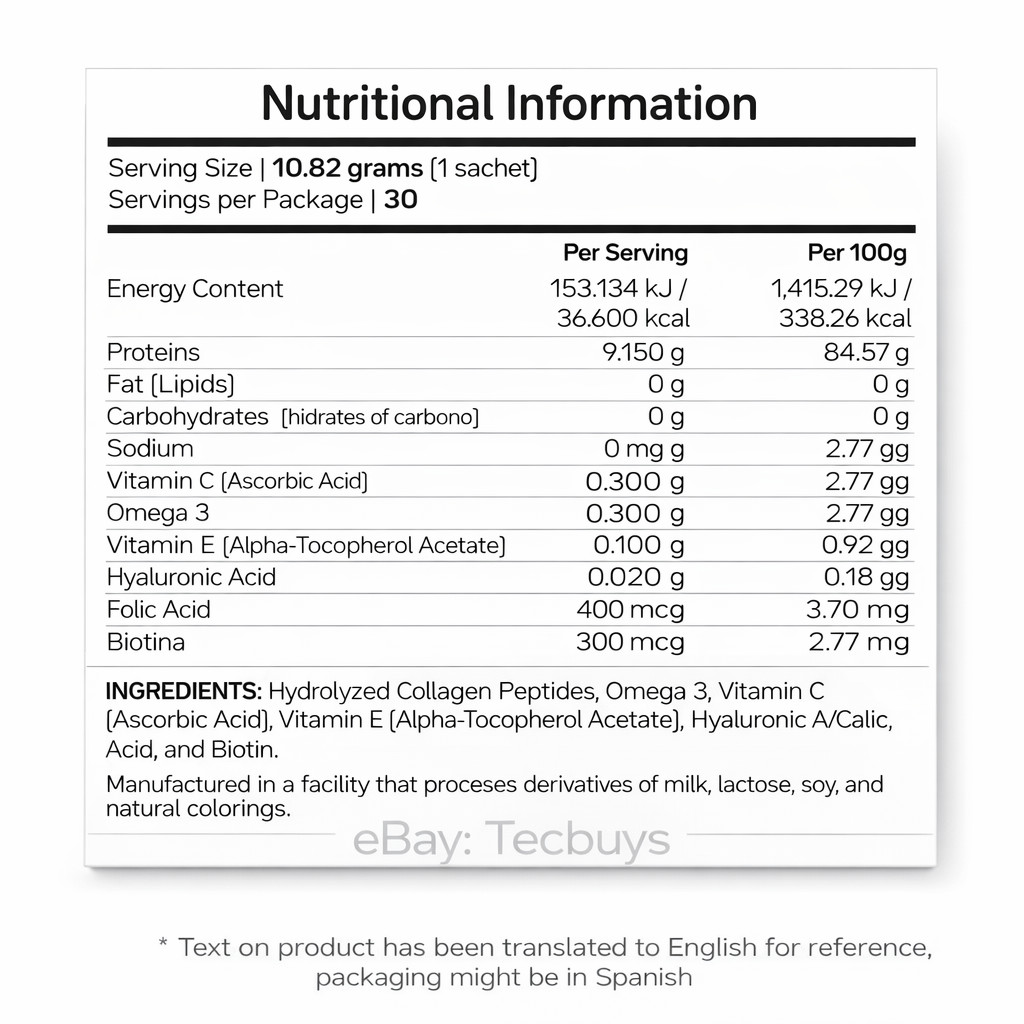 Primetech VELVET+ Hydrolyzed Collagen Powder & Vitamins – Dietary Supplement